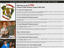 Tablet Screenshot of lemonttablehockey.com